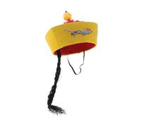 GETAJGHSD Cappello Nero, Tradizionale Costume Cinese, Antico Cappello Cinese, Cappello Da Imperatore, Costume Hanfu, Cappello Cinese Decorativo, Cappelli Da Gioco Di Ruolo Dell'Imperatore,