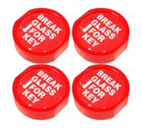 GETAJGHSD Cassetta di Sicurezza Portachiavi 4 Pezzi per Montaggio a Muro, Contenitore per Chiavi Emergenza e Armadi Estintori, Adatta per Uscite di Evacuazione e Spazi Lavorativi