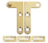 GETAJGHSD Cerniere a Perno per Scala da Soffitta 4 Set in Rame Sfera in Acciaio Massiccio per Porte Interne ed Esterne Adatte a Mobili e Porte Segrete