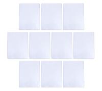 GETAJGHSD Copertine Trasparenti per Foto 12 Pezzi in Plastica per Protezione Immagini, Uso Lungo Termine Lavorazione Fine, per Collezioni e Fotografie di Giochi