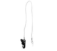 GETAJGHSD Cordino per Apparecchi Acustici per Anziani, Protezione Anti-smarrimento in Silicone e Nylon, Design Singolo per Orecchio, Facile da Usare e Clip Libera sui Vestiti