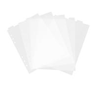 GETAJGHSD Divisori PVC Trasparenti Staccabili con Linguette per Quaderni Ottimi per Report Presentazioni e Ricerche Separatori Pratici per