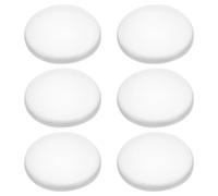 GETAJGHSD Fermaporta in Silicone Autoadesivo 6 Pezzi Imbottitura Anticollisione e Protezione da Parete per Porte Interne Domestiche, Pad Adesivi Antirumore