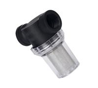 GETAJGHSD Filtro Acqua Nero in Plastica 4 Interfacce e Rete a Maglia 20 per Rimuovere Alghe e Granelli di Sabbia, come Filtro Pre-installazione Domestico