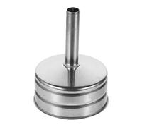 GETAJGHSD Filtro per Caffè a Forma Conica in Acciaio Inox 304 Riutilizzabile, Imbuto per Scorie di Tè, Cestello a Rete per Moka 4 Tazze, Accessorio per Macchina da Caffè Espresso, Adatto