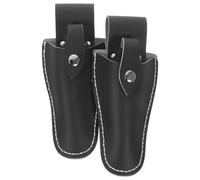 GETAJGHSD Fodero in Pelle per Potatore Manuale, Custodia Protettiva Resistente per Forbici da Giardino, Set 2 Pezzi, Portatile per Uso Domestico e Saloni di Parrucchiere Colore Casuale