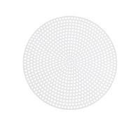 GETAJGHSD Foglio di Rete Multiuso Tondo 20 Pezzi 11,5 CM in Plastica per Creazioni Manuali e Stitch Lenzuola, per Filati di Lana e Ricamo a Mano