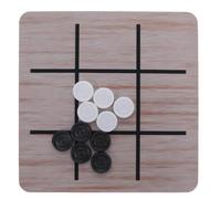 GETAJGHSD Gioco da Tavolo Retrò Portatile per Regole Semplici e Sviluppo del Pensiero Strategico, Materiale Plastico Piedini in Gomma, per Viaggi e Feste di Compleanno