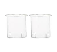 GETAJGHSD Infusore da Tè in Vetro 2 Pezzi per Teiera 600ml Filtro a Maglia Fine Rimovibile, Compatibile per Tè Sfuso, per Casa, Ufficio e Viaggio