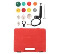 GETAJGHSD Kit Tester Pressione Radiatore in Metallo e Plastica per Veicoli, Strumento Professionale per Test di Perdita e Resistenza ad Alte Pressioni