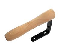 GETAJGHSD Manico in Legno e Ferro per Ferro da Stiro a Vapore, Manico Sostitutivo per Stirella Vapore Funzione di Stiratura e Design Resistente