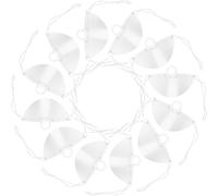 GETAJGHSD Maschera di Plastica Trasparente 10 Pezzi Riutilizzabile Scudo Protettivo e Funzione Antisaliva per Personale di Cucina e Ristorazione, Design Traspirante e Ergonomico