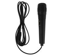 GETAJGHSD Microfono Dinamico per Cantare con Jack 6,35mm, Microfono Cablato Nero per Amplificatore e Utilizzo in Eventi Indoor e Outdoor da Professionisti