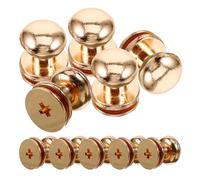 GETAJGHSD Mini Manopole per Cassetti e Mobili in Lega di Zinco Dorata, 50 Pezzi da 7,7 Mm, Pomelli Portagioie Piccoli e Leggeri per Scatole Regalo e Uso Quotidiano