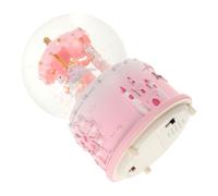 GETAJGHSD Neve con Unicorno per Bambine Carillon Musicale Integrato Effetto Neve Manuale Illuminazione Speciale Decorazione da per Camera dei Ragazzo Ragazza