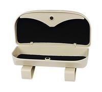 GETAJGHSD Organizer per Occhiali per Auto Multifunzionale Portaocchiali da Visiera Beige Protegge da Graffi e Polvere Compatibile con La Maggior Parte delle Auto