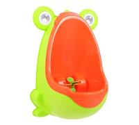 GETAJGHSD Orinatoio da Terra in Plastica a Forma di Cartone Animato, Design Multiuso Gancio da Parete, Vasino per Ragazzo in Verde Chiaro per Addestramento al Bagno