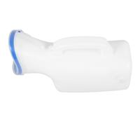 GETAJGHSD Orinatoio Femminile Portatile Riutilizzabile in Plastica Bianca per Anziani e Trekking, Bottiglia per Urina Coperchio Facile da Trasportare e Pulire Colore Casuale