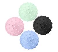 GETAJGHSD Palline da Massaggio Muscolare Sfera Massaggiante Pratica in Tpe 4 per Rilassamento e Tensione per Yoga e Fitness, per e Zone Riflessologiche
