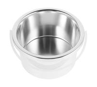 GETAJGHSD Pentola di Ricambio per Scaldacera in Lega di Alluminio 105Mm Ciotola per Ceretta Professionale per Scioglimento Rapido della Cera Vaso Interno per Depilazione Sicura e Uso