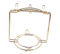 GETAJGHSD portabicchieri da tazze Mensola portabicchieri cremagliera tazza da da banco Titolari k albero della tazza per da banco tampone D'oro