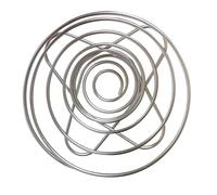 GETAJGHSD Portafiltro per Caffè in Acciaio Inossidabile 304 Design a Molla, Resistente e Portatile, per Viaggi in Campeggio e Feste di Famiglia