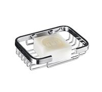 GETAJGHSD Portasapone da Muro in Acciaio Inox Antiruggine per Bagno Compatto e Resistente per Doccia e Lavello