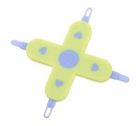 GETAJGHSD Pulizia Cerume e Cura Unghie Ragazzo Ragazza 4 in 1 Strumento per Naso e Orecchie, Stuzzicadenti a Forma di Croce, Colore Giallo Chiaro, Adatto a Ragazzo Ragazza