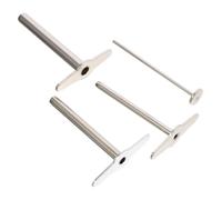 GETAJGHSD Punzonatrici per Tappi in Gomma da Laboratorio 4 Pezzi in Acciaio Manico per Perforazione Sicura e Comoda, Utensili Professionali per Esperimenti e Uso Scolastico