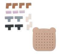 GETAJGHSD Puzzle Sensoriale per Anziani Pezzi Stabili in Silicone Arrotondato, per Attività Cognitive e Riabilitazione Cerebrale