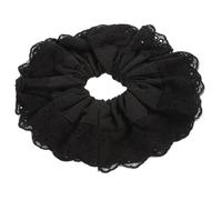 GETAJGHSD Scrunchie Elastico per Chioma Nero Pizzo Delicato, Accessorio Decorativo per Donna, Può essere Indossato come Braccialetto, la Vita Quotidiana