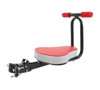 GETAJGHSD Seggiolino Anteriore per Bicicletta da 2 a 7 Anni, Facile Installazione, Design Stabile in Metallo e Cuoio, Adatto a Bicicletta Adulti, capacità 25kg