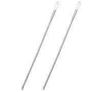GETAJGHSD Set 2 Pezzi infilatore per Cucire con Design ergonomico in Acciaio Inox, utensile Multifunzione per Fili e Lacci Elastici, per e di infilo