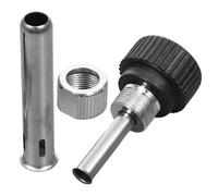 GETAJGHSD Set 3 Pezzi Manicotto Dado Saldatura per Manico Saldatore Elettrico Accessori per Saldatura Parti di Ricambio Installazione Rapida per Uso Professionale