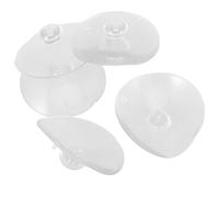 GETAJGHSD Set da 6 Ventose per Parasole Auto in Pvc Leggere e Compatte, per Protezione Parabrezza Sole Installazione Facile, Perfette per Creare Un'atmosfera Estiva Piacevole nel Veicolo