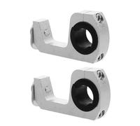 GETAJGHSD Staffa di Montaggio Paramani per Moto 22/28 MM Supporto Morsetto Protezione Manubrio da 2 Pezzi Fissaggio Stabile per Motocross e Fuoristrada Kit Retrofit per Guida Sicura e