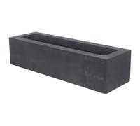 GETAJGHSD Stampo in Grafite Rettangolare da 105ml Resistente Agli Shock Termici e Antiaderente per Recupero Metalli come Rame e Alluminio