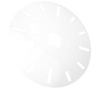 GETAJGHSD Stencil Orologio per Fresatrice, Quadrante Rotondo in Acrilico Numeri Romani, Compatibile Modelli di Intarsio Legno, Guida per Posizionamento Preciso