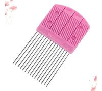 GETAJGHSD Strumento per Quilling di Carta Rosa in Plastica Flessibile e Resistente, Pettine Grande per Arrotolare e Intrecciare Carta, Utile per Uso Paper Quilling