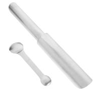 GETAJGHSD Strumento Pratico e Resistente per Polpette in Inossidabile Argento con Cucchiaio per Formare Polpette, Set 1 Pezzo per Hotel e Cestino