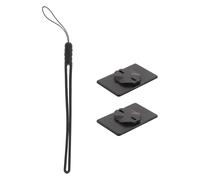 GETAJGHSD Supporto per Telefono da Bici da 2 Pezzi con Base Adesiva Quadrata, Adattatore per Manubrio Compatibile con Computer da Bicicletta e Smartphone, per Bici da Strada e Mountain Bike