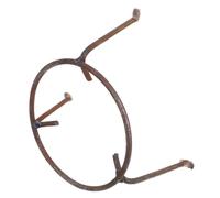 GETAJGHSD Tripod Griglia in Metallo Resistente per Cucina da Campeggio, Supporto per Braciere Anello Tondo per Pentole e Wok