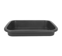 GETAJGHSD Vassoio Rettangolare e Superficie Facile da Pulire Bordi Antigoccia in Plastica 43x30cm per Fioriere per Annaffiature Indoor