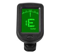 GETBSTOOP 3V Button Battery Battle Violin Tuner Tuner cromatico Visualizza LCD Tuner tono clip-on for chitarra/bass/violino/ukulele modalità di messa a punto cromatico
