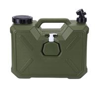 GETBSTOOP Contenitore d'Acqua da Campeggio da 3,2 Galloni con Rubinetto e Bottiglia di Disinfettante Portatile, Serbatoio di Emergenza con Grande capacità per attività all'aperto, Picnic e Escursioni