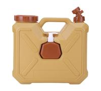 GETBSTOOP Contenitore d'Acqua da Campeggio da 4 Galloni con Rubinetto e Bottiglia di Disinfettante Portatile, Serbatoio di Emergenza con Grande capacità per attività all'aperto, Picnic e Escursioni