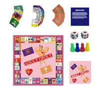 GETBSTOOP Gioco da tavolo Adultopoly Giochi romantici for la camera da letto for coppie Giochi for coppie Adulti for adulti come regalo for costruire relazioni