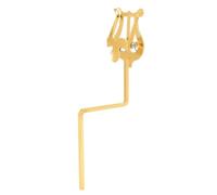 GETBSTOOP Metal Saxophone Sheet Music Stand Alto Saxophone Stiph Music Clip Stand Sax Baritone Portable Marching Shear Music Strument Accessori for strumenti musicali for Alto/tenore Sax (Go
