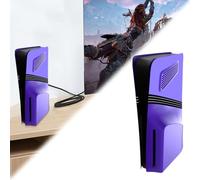 GETBSTOOP PS5 Pro for Playstation 5 Pro Disco/Console Digitale Frontalino con Prese d'Apertura di Raffreddamento, Cover Frontale e Posteriore for Accessori di Sostituzione Custodia ABS Plays