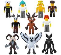 GETBSTOOP Set di 5/10 Action Figures di 99 Notti nella Foresta, Personaggi da Gioco come Cervo, Civetta, Ram, Mostro, Modelli Divertenti, Figure da Collezione per Appassionati, Bambini, Collezionisti